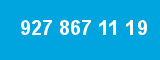 927 867 11 19 927 867 11 19